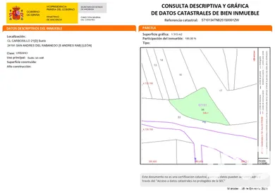 Terreno edificable en San Andrés del Rabanedo
