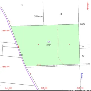 Leisure land in Salvador de Zapardiel