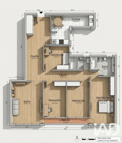 Appartement à Aranda de Duero