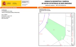Building plot in Alcover